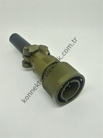 KUKDONG KDB06E 18-4P 4 Pin Metal Kasa Bayonet Kablo Tipi Erkek Askeri Konnektör