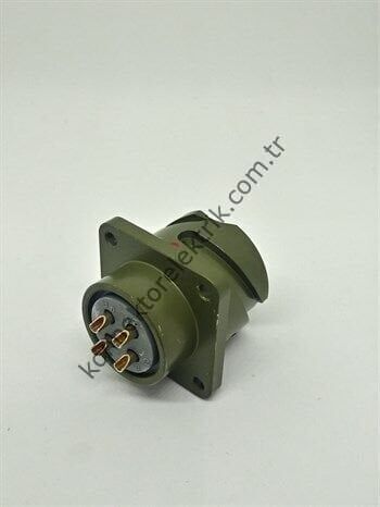 KDB02E 18-4S Bayonet Panel Tipi Askeri Konnektör