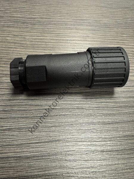 HIRSCHMANN EN 175301-803 DIN 43650 7 Pin IP67 Kablo Tipi Dişi Konnektör