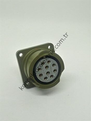KDB02E 18-1S Bayonet Panel Tipi Askeri Konnektör
