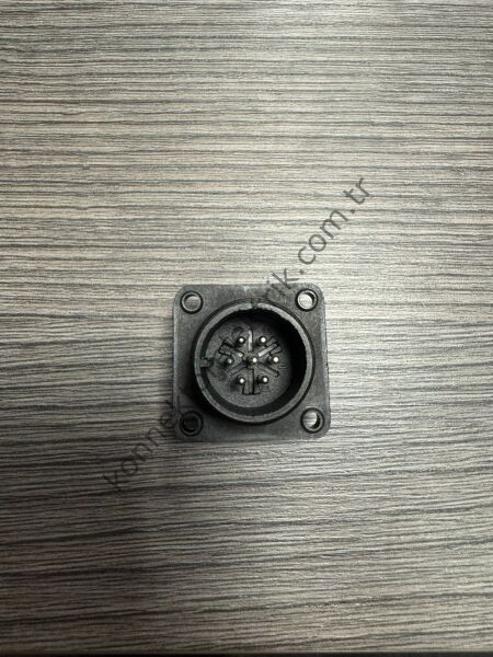 HIRSCHMANN EN 175301-803 DIN 43650 7 Pin IP67 Panel Tipi Erkek Konnektör