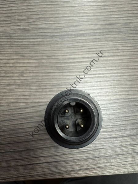 AMPHENOL C01620H00311010 4 Pin IP67 Kablo Tipi Erkek Konnektör