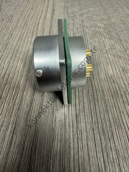 WEIPU WY40K5Z 5 Pin IP67 Metal Kasa Bayonet Panel Tipi Dişi Su Geçirmez Konnektör
