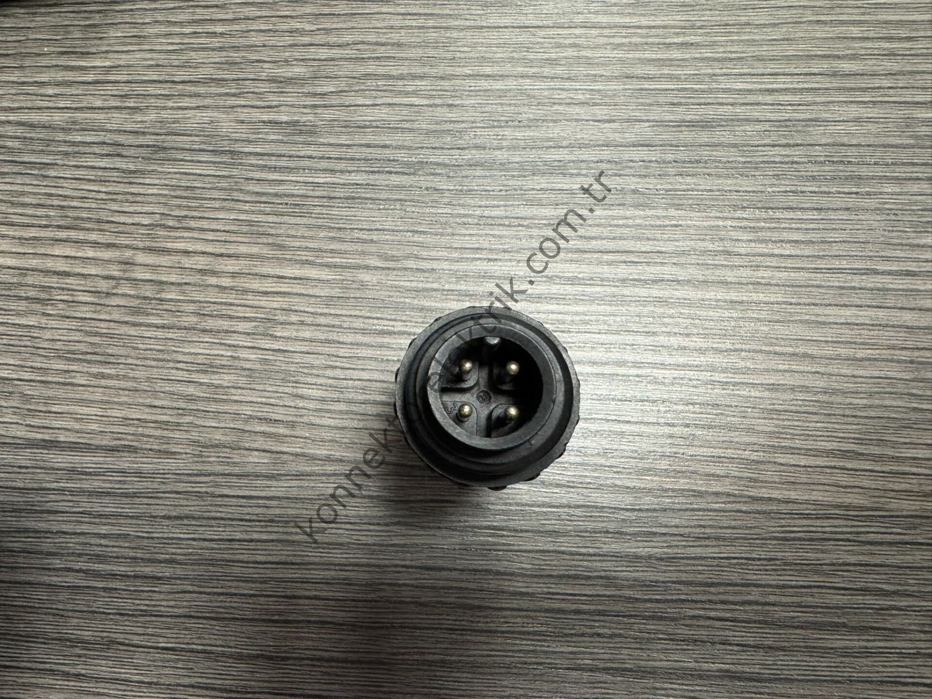 HIRSCHMANN 934124100 CA 3 LS 4 Pin IP67 Kablo Tipi Erkek Konnektör