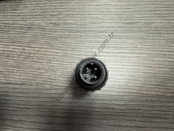 HIRSCHMANN 934124100 CA 3 LS 4 Pin IP67 Kablo Tipi Erkek Konnektör
