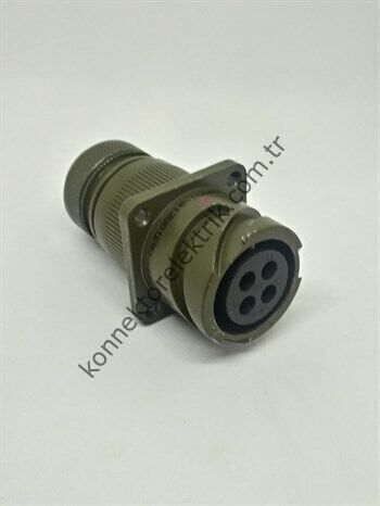 KDB00E 18-10S Bayonet Karşıt Tip Askeri Konnektör