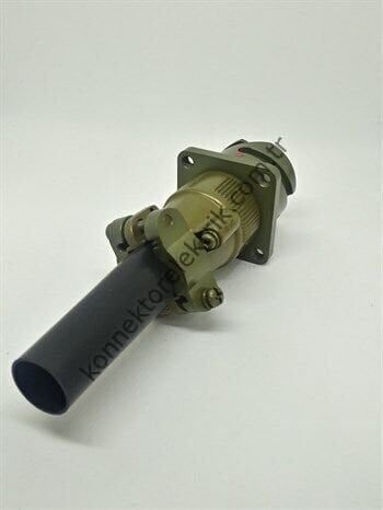 KUKDONG KDB00E 18-10P 4 Pin Metal Kasa Bayonet Karşıt Kablo Tipi Askeri Konnektör