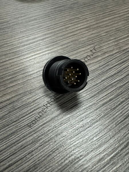 AMPHENOL LTW Serisi 12 Pin IP67 Panel Tipi Erkek Konnektör