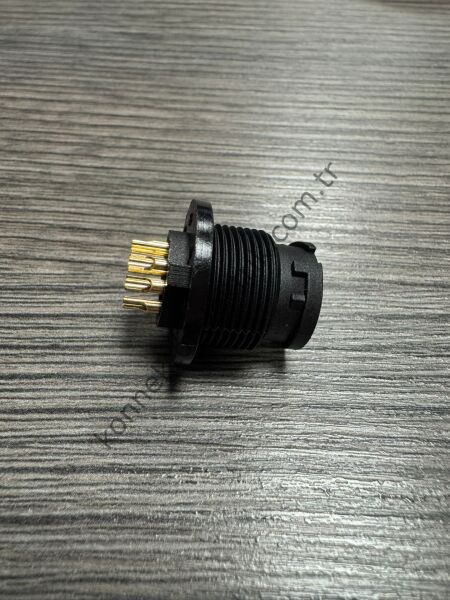AMPHENOL LTW Serisi 12 Pin IP67 Panel Tipi Erkek Konnektör