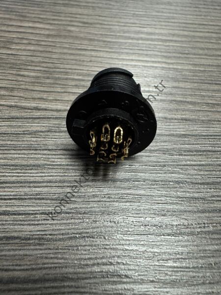 AMPHENOL LTW Serisi 12 Pin IP67 Panel Tipi Erkek Konnektör
