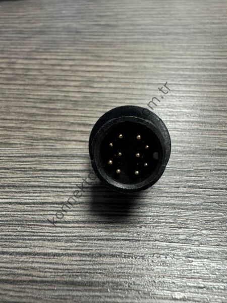 AMPHENOL LTW Serisi 10 Pin IP67 Panel Tipi Erkek Konnektör