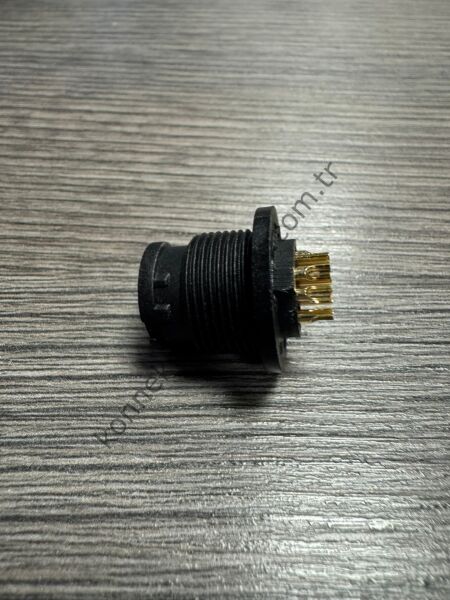 AMPHENOL LTW Serisi 10 Pin IP67 Panel Tipi Erkek Konnektör