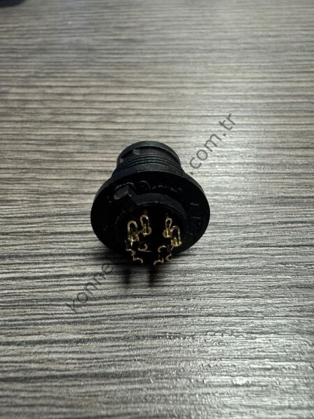 AMPHENOL LTW Serisi 10 Pin IP67 Panel Tipi Erkek Konnektör