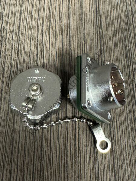 WEIPU WY20K7Z 7 Pin IP67 Metal Kasa Bayonet Panel Tipi Dişi Su Geçirmez Konnektör