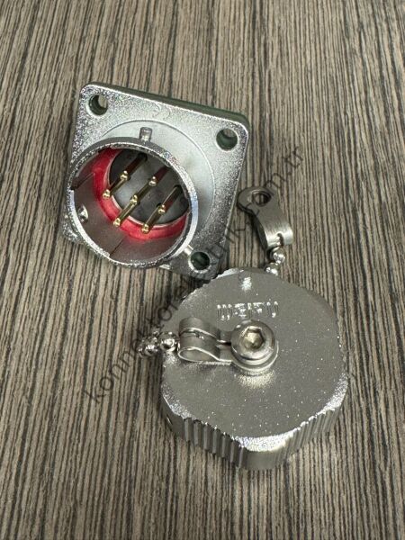 WEIPU WY20K7Z 7 Pin IP67 Metal Kasa Bayonet Panel Tipi Dişi Su Geçirmez Konnektör