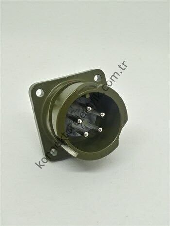 KDB02E 18-11P Bayonet Panel Tipi Askeri Konnektör