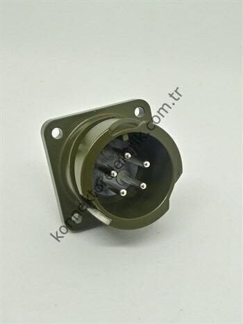 KUKDONG KDB02E 18-11P 5 Pin Metal Kasa Bayonet Panel Tipi Askeri Konnektör