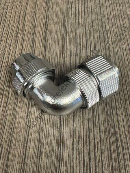 WEIPU WY20J7TU 7 Pin IP67 Metal Kasa 90° Açılı Kablo Tipi Erkek Su Geçirmez Konnektör