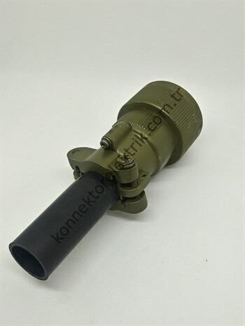 KUKDONG KDB06E 20-4S 4 Pin Metal Kasa Bayonet Kablo Tipi Dişi Askeri Konnektör