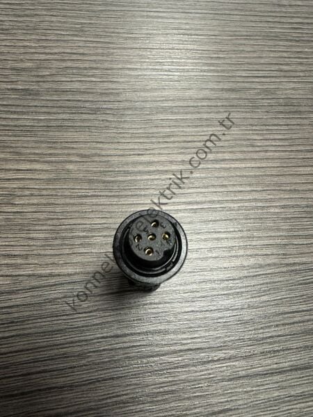 AMPHENOL LTW Serisi 5 Pin IP67 Kablo Tipi Dişi Konnektör