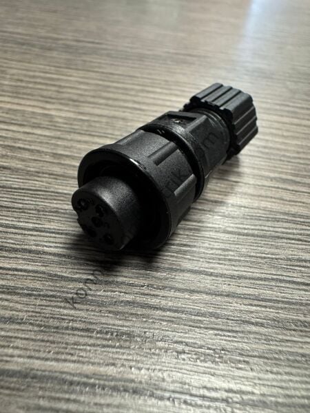 AMPHENOL LTW Serisi 5 Pin IP67 Kablo Tipi Dişi Konnektör