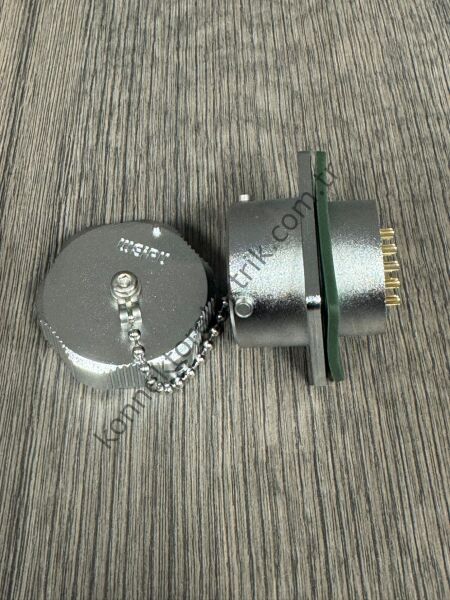 WEIPU WY32K19Z 19 Pin IP67 Metal Kasa Bayonet Panel Tipi Dişi Su Geçirmez Konnektör