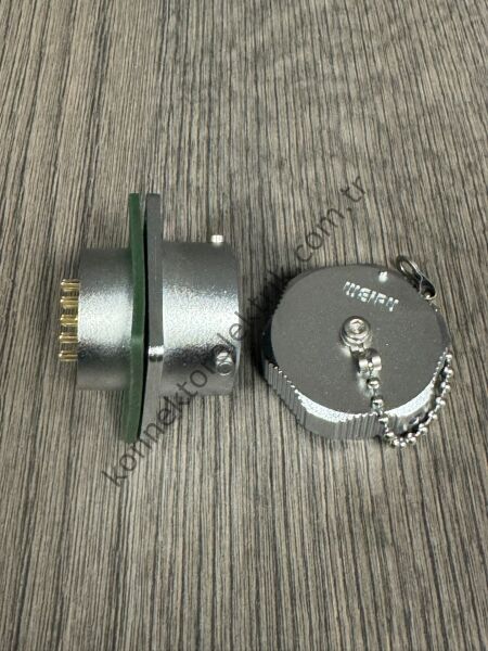 WEIPU WY32K19Z 19 Pin IP67 Metal Kasa Bayonet Panel Tipi Dişi Su Geçirmez Konnektör