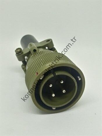KDB06E 20-4P Bayonet Kablo Tipi Askeri Konnektör