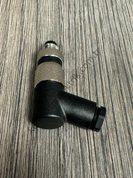 VELLEDQ M8 4 Pin Erkek 90° Açılı Konnektör