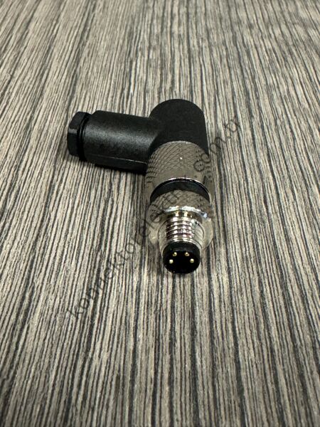VELLEDQ M8 4 Pin Erkek 90° Açılı Konnektör
