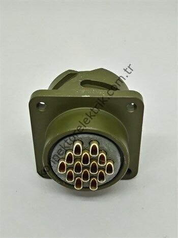 KDB02E 20-27S Bayonet Panel Tipi Askeri Konnektör