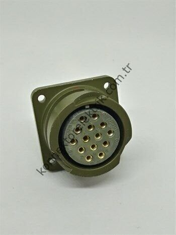 KDB02E 20-27S Bayonet Panel Tipi Askeri Konnektör