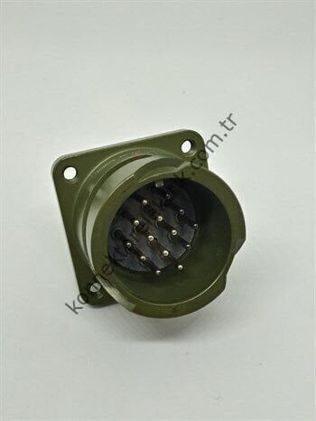 KDB02E 20-27P Bayonet Panel Tipi Askeri Konnektör