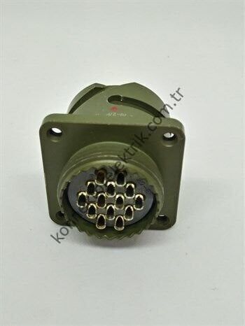 KDB02E 20-27P Bayonet Panel Tipi Askeri Konnektör
