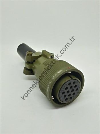 KDB06E 20-27S Bayonet Kablo Tipi Askeri Konnektör