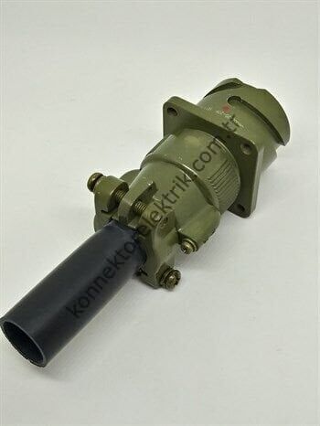 KUKDONG KDB00E 20-27P 14 Pin Metal Kasa Bayonet Karşıt Kablo Tipi Askeri Konnektör