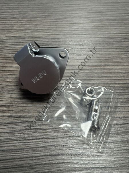 WEIPU WP20J7Z1 7 Pin IP67 Metal Kasa Panel Tipi Erkek Su Geçirmez Konnektör