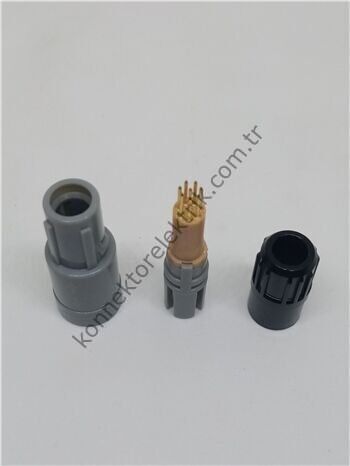 PAC.M0.8GL.AC65G 8 Pinli Kablo Tipi Erkek Konnektör