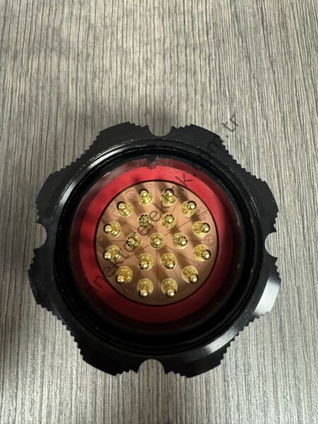 WEIPU WL52J19Z 19 Pin IP67 Metal Kasa Panel Tipi Erkek Su Geçirmez Konnektör