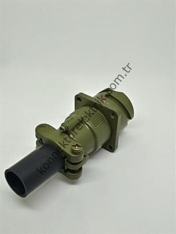 KUKDONG KDB00E 20-29P 17 Pin Metal Kasa Bayonet Karşıt Kablo Tipi Askeri Konnektör