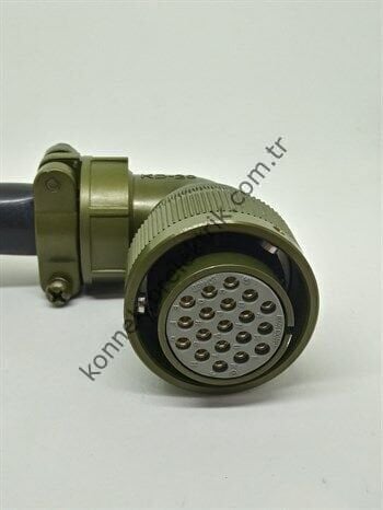 KUKDONG KDB08E 20A-48S 19 Pin Metal Kasa Bayonet Kablo Tipi Askeri Konnektör