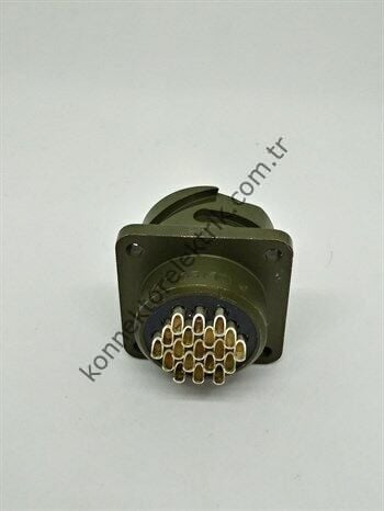 KUKDONG KDB02E 20A-48P 19 Pin Metal Kasa Bayonet Panel Tipi Erkek Askeri Konnektör