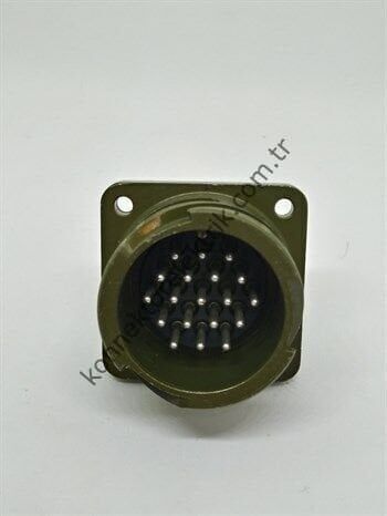 KUKDONG KDB02E 20A-48P 19 Pin Metal Kasa Bayonet Panel Tipi Erkek Askeri Konnektör