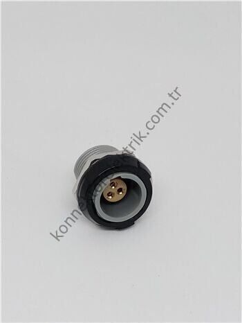 PKG.M0.3GL.LG 3 Pinli Panel Tipi Dişi Konnektör