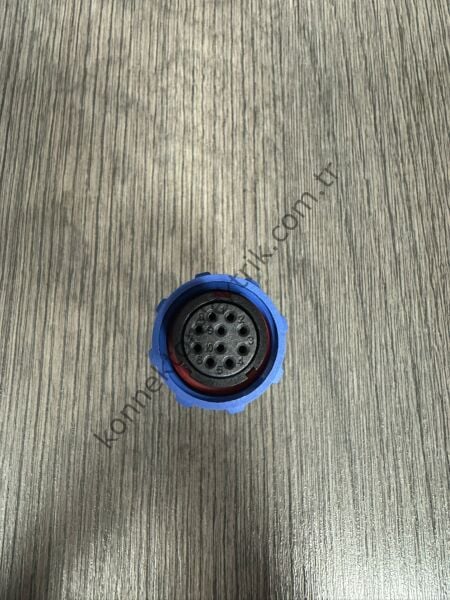 WEIPU SP1710/S10 10 Pin IP68 Plastik Kasa Kablo Tipi Dişi Su Geçirmez Konnektör