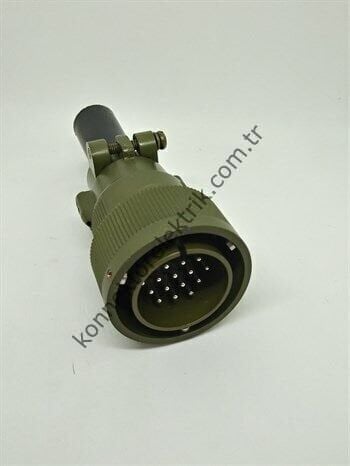 HZ CONNECTORS KDB06E 22-14P 19 Pin Metal Kasa Bayonet Kablo Tipi Erkek Askeri Konnektör
