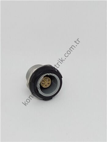 PKG.M0.6GL.LG 6 Pinli Panel Tipi Dişi Konnektör