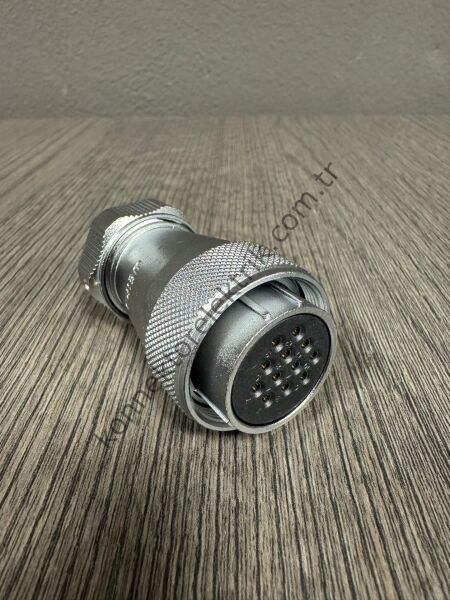 WEIPU WF28K12TE1 12 Pin IP67 Metal Kasa Kablo Tipi Dişi Su Geçirmez Konnektör