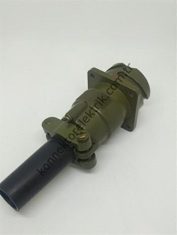 KUKDONG KDB00E 22-14S 14 Pin Metal Kasa Bayonet Karşıt Kablo Tipi Dişi Askeri Konnektör