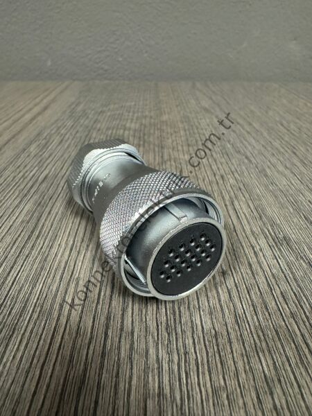 WEIPU WF28K20TE1 20 Pin IP67 Metal Kasa Kablo Tipi Dişi Su Geçirmez Konnektör